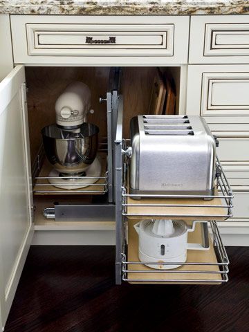 small appliance pullout shelves
