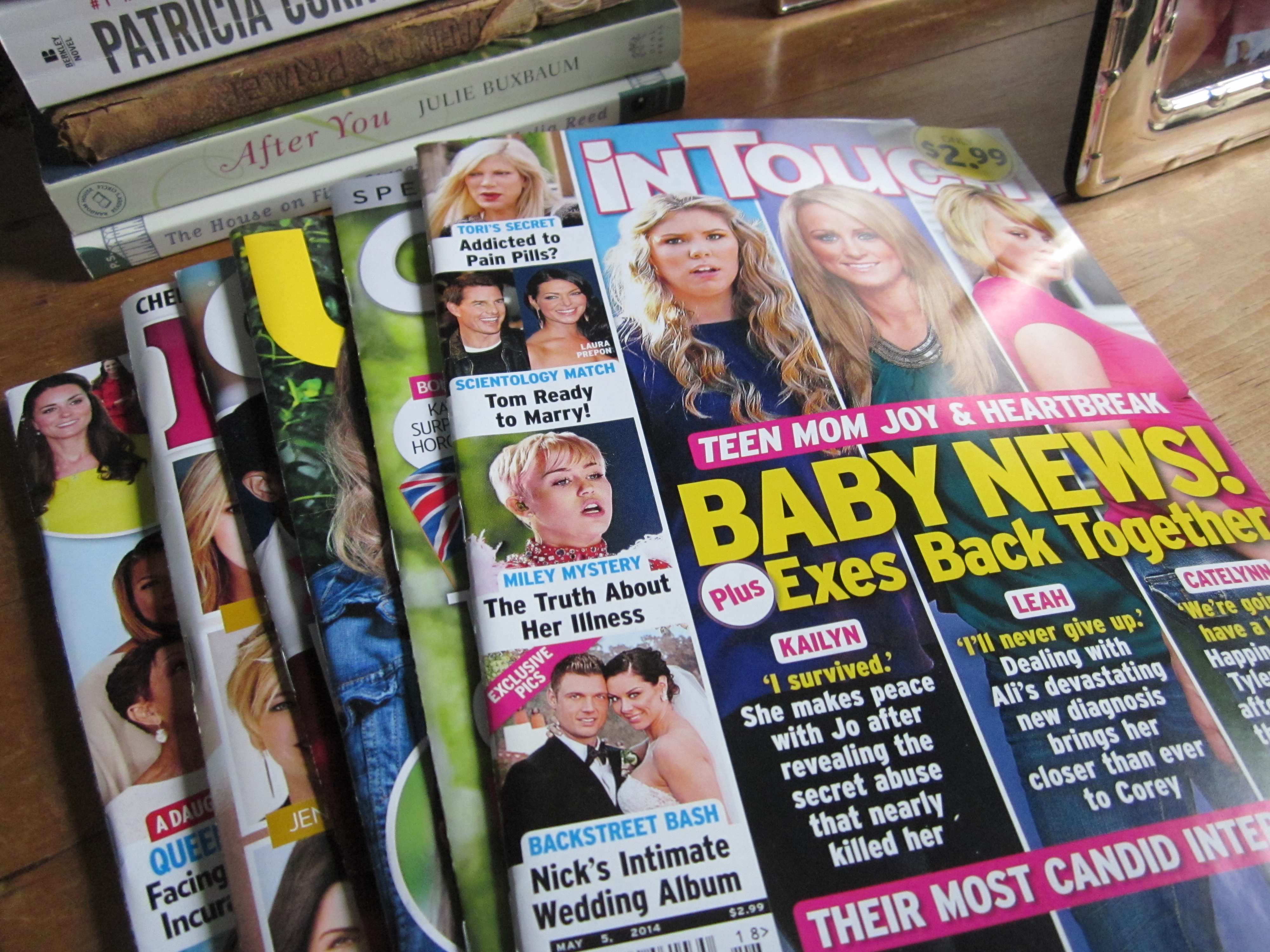 celebrity gossip magazines