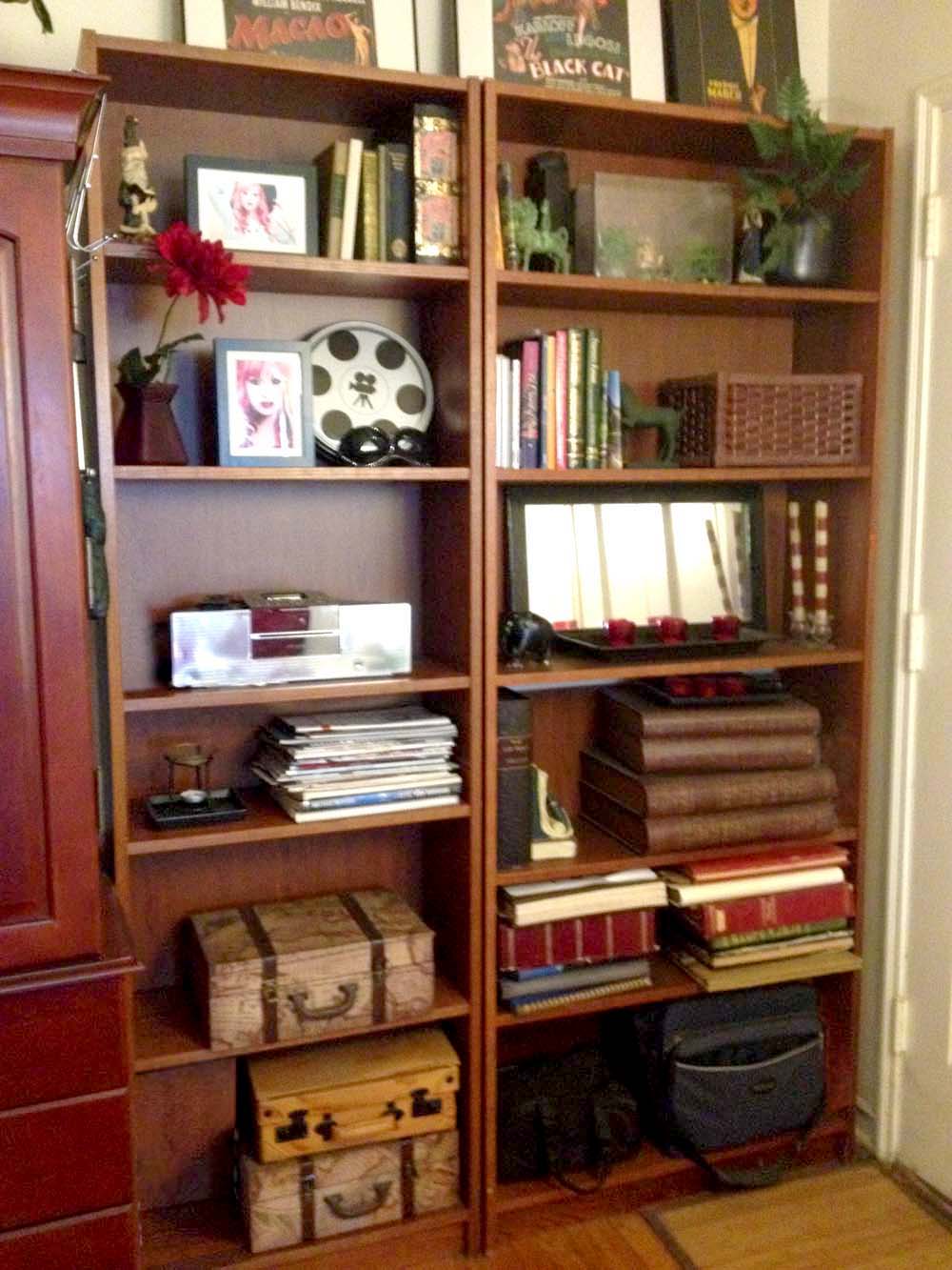 home office bookshelves