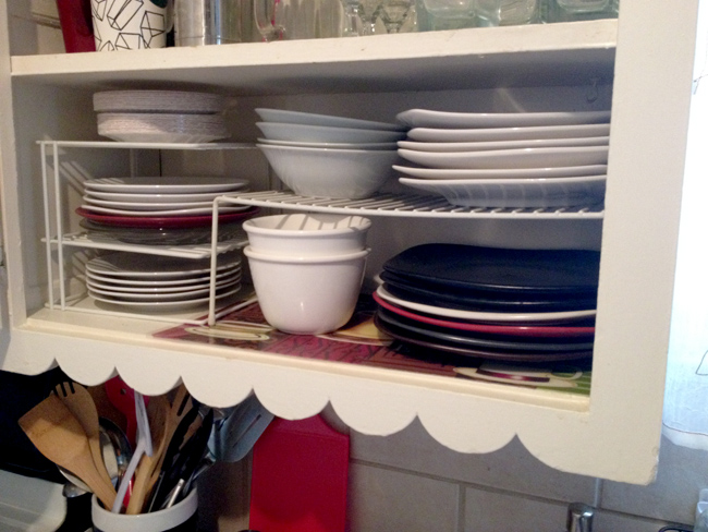 dish cabinet