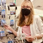 Cyndi Seidler at Dollar Store