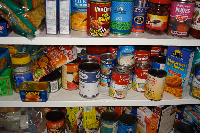 expired cupboard food