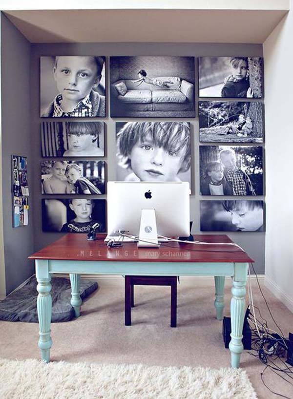 office-photo-wall