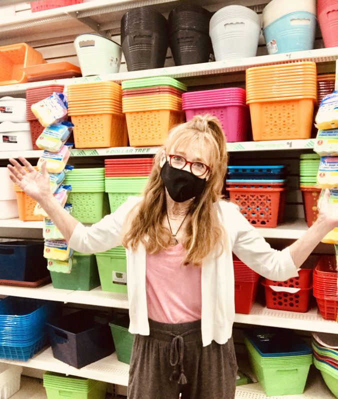 Cyndi Seidler at Dollar Store